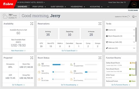 crs dashboard.
